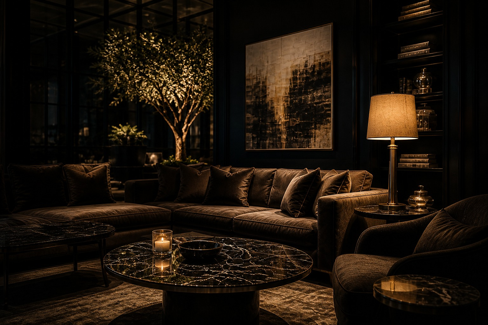 Luxury Lounge Interior
